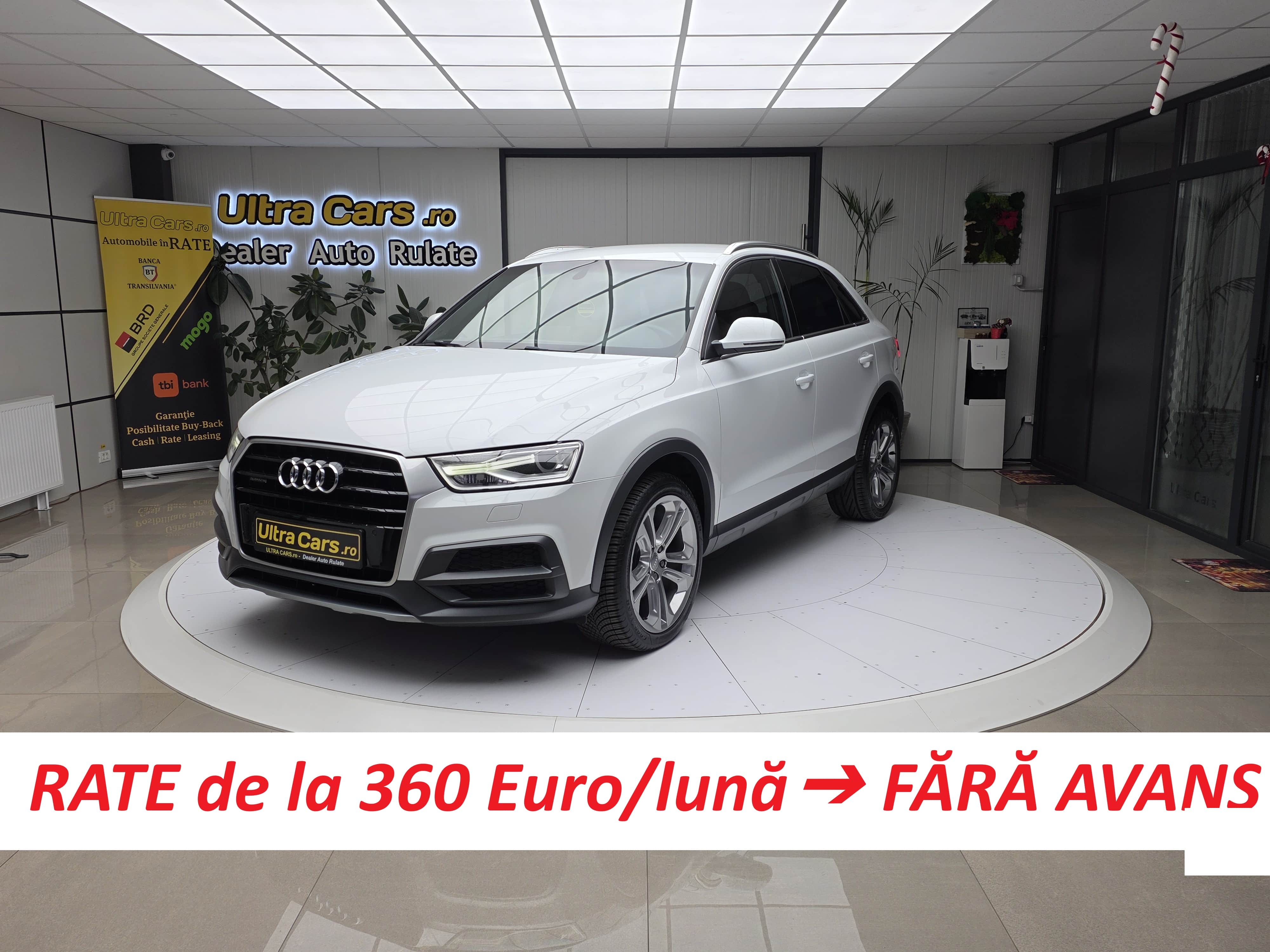🚗 AUDI Q3 2.0 TDI | 185 CP | QUATTRO | S-TRONIC | EURO 6 💎 Ofertă Premium de la ULTRACARS.RO